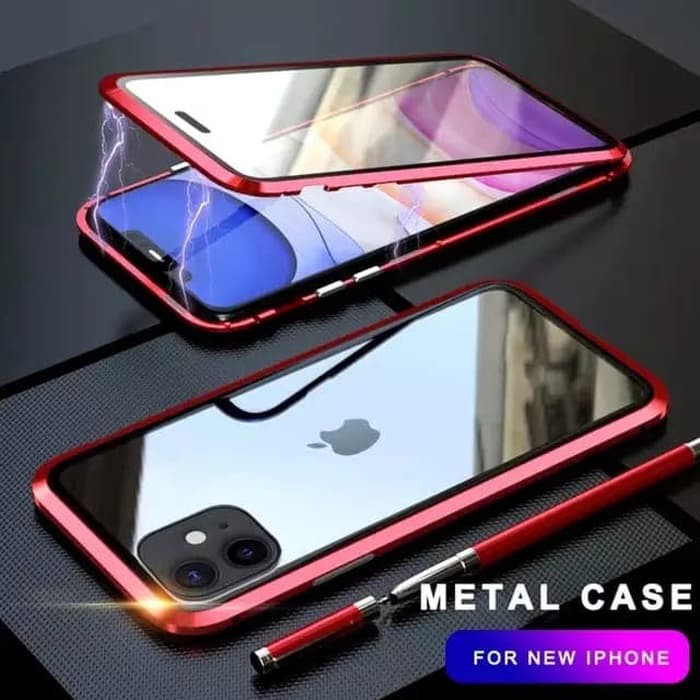 Iphone 11 / Pro / 11 Pro Max Magnetic Case Tempered Glass Back Cover