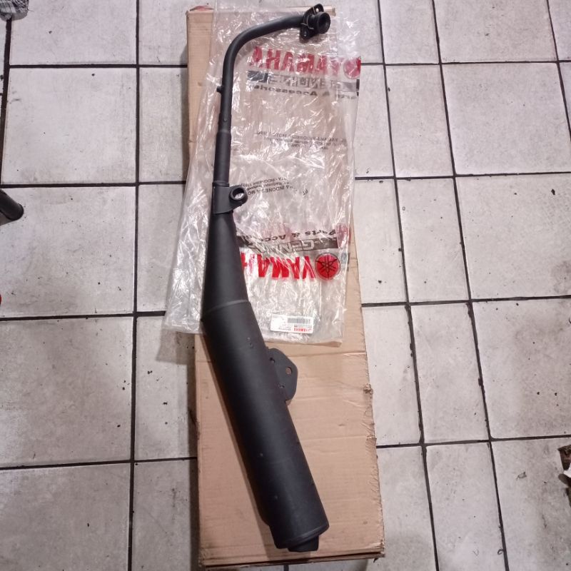 KNALPOT JUPITER MX LAMA STANDART ORIGINAL YAMAHA ASLI YGP 1S7-E4703-10