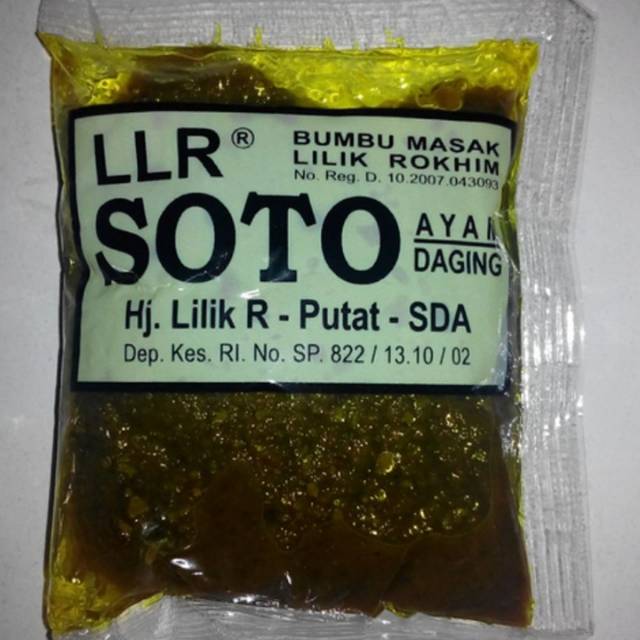

Bumbu Soto LLR