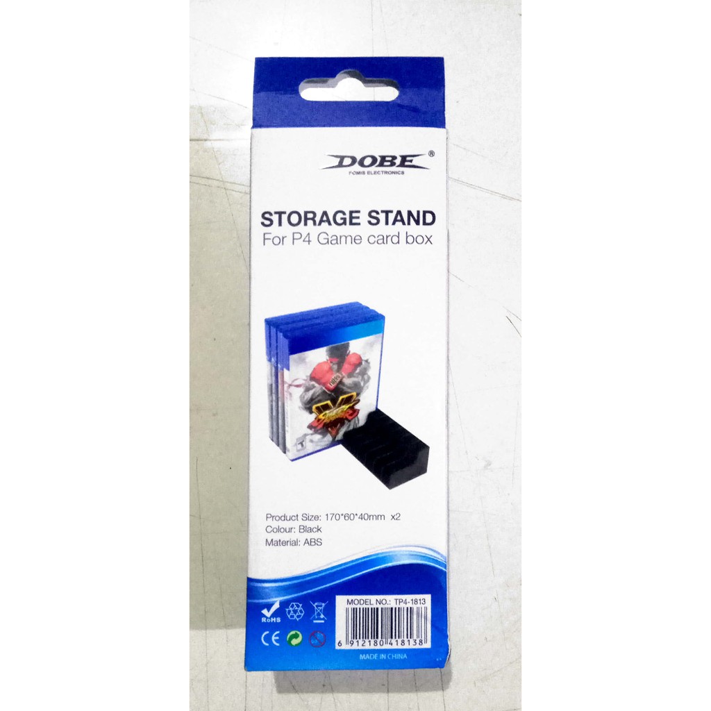 Dobe Game Card Box Ps4 Storage Stand Playstation 4 Shopee Indonesia