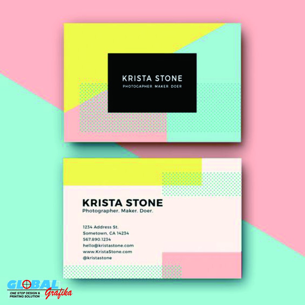 

Global Grafika - Cetak Kartu Nama 2 Muka
