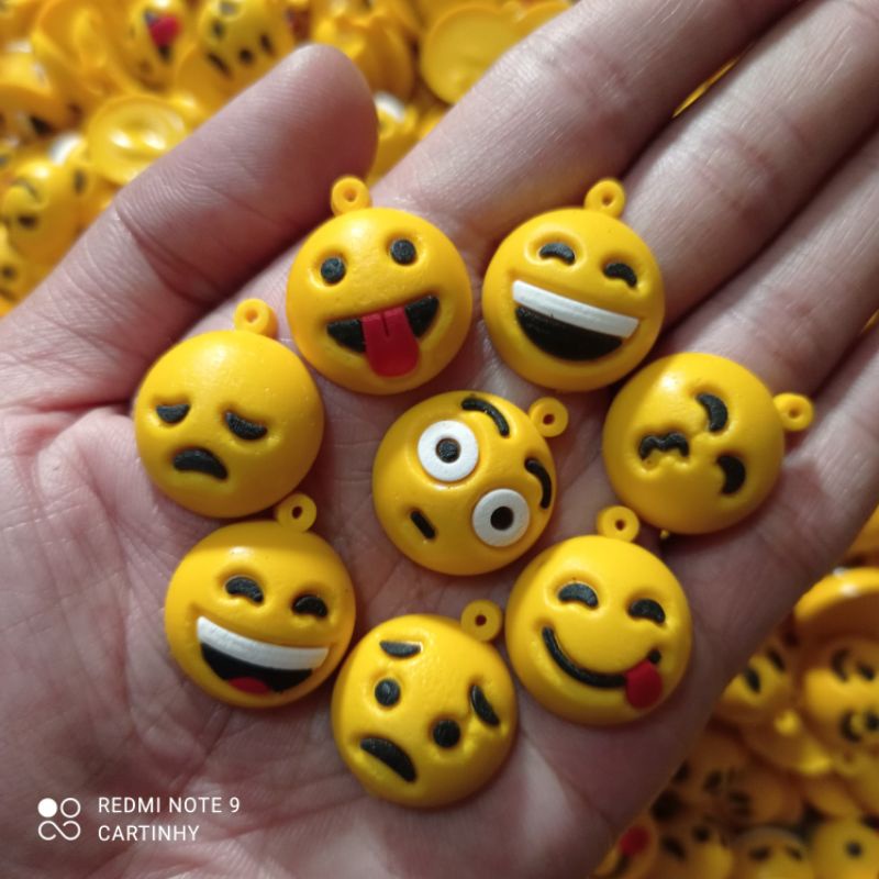 bandul emoticon 3D per gros 144pc#cartinhy