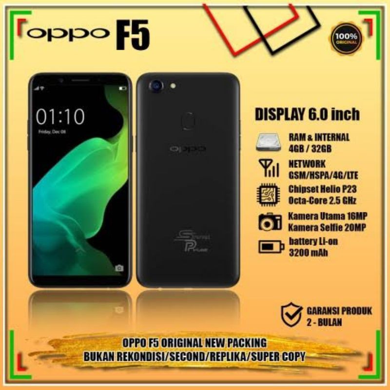 Nee Oppo F5 RAM 4/64 NEW Android Murah | Shopee Indonesia