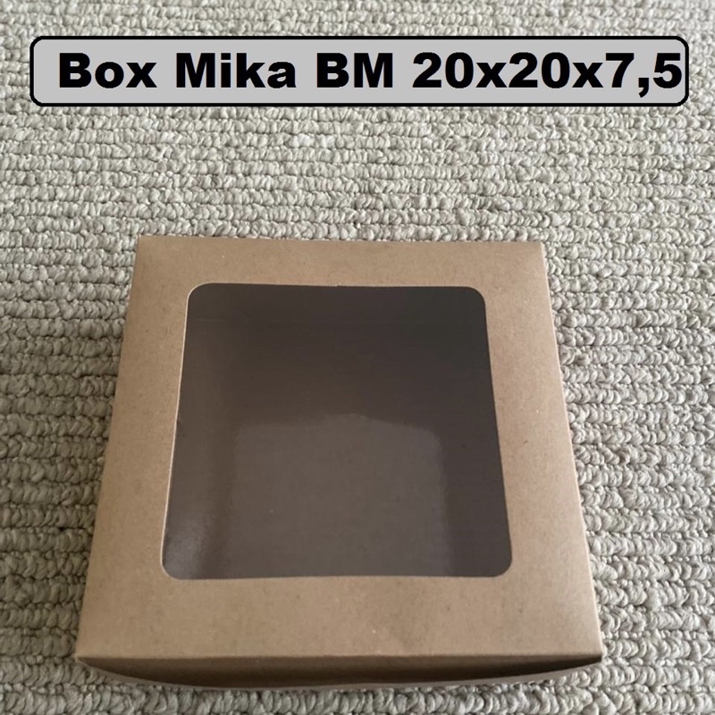 

Box Kraft Mika 20x20x7,5cm