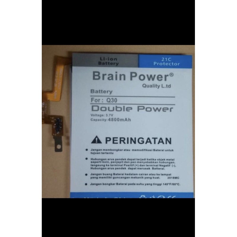 Baterai / Batrai BB Q30 / BB Passport / BB Q-30 Double Power