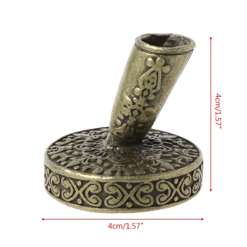 

Ongkir Gratis ya Vintage Metal Round Insertion Pen Holder for Feather Quill Dip Pens School Office