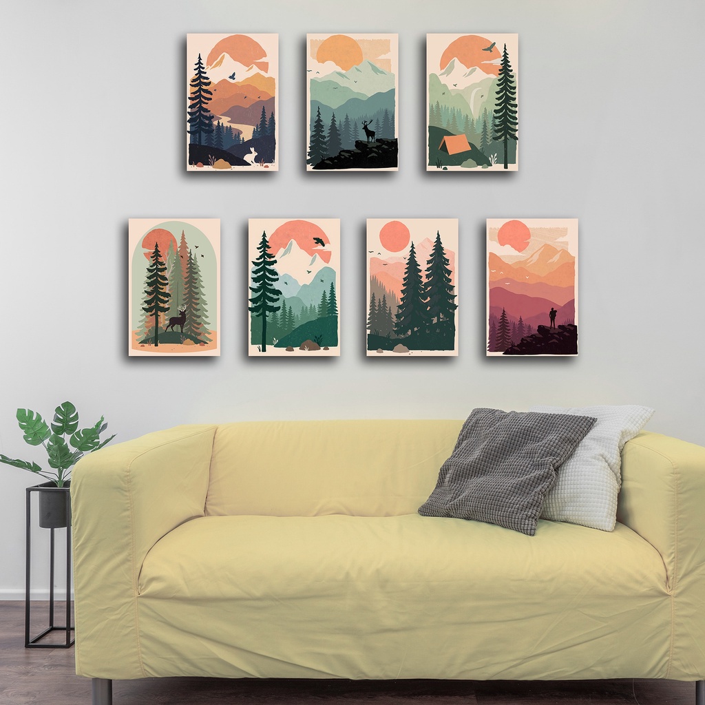 Hiasan Dinding 30x40 Dekorasi Besar Jumbo Big Hiasan Dinding Minimalis Dekorasi Kamar Tidur Dekorasi