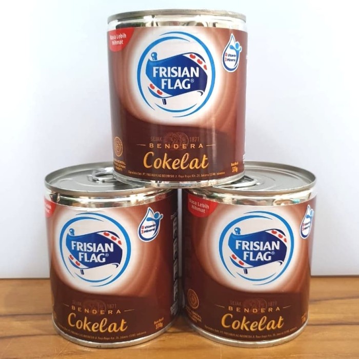 

Susu Kental Manis Cokelat Bendera (kaleng 370g)