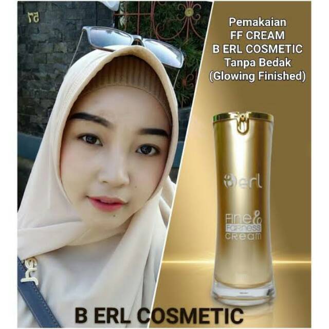 Ff cream berl cosmetic glowing kinclong untuk wajah