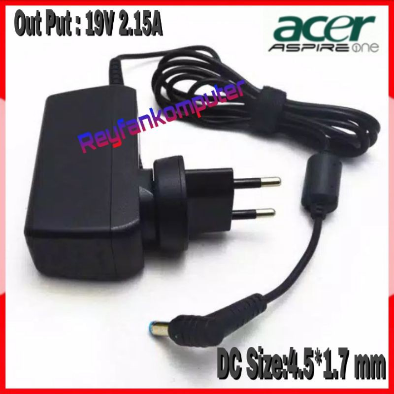 Adaptor Charger Laptop Notebook Acer Aspire One W10-040N1A A150 W500 S3 S5 D255 D260 D257 d271 D257