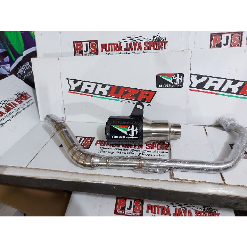 knalpot yakuza h2 for cbr150/R15/gsx pnp