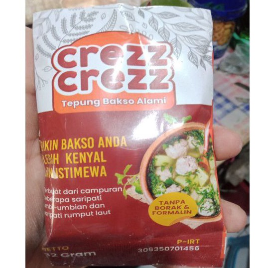 

CREZZ CREZZ TEPUNG PERENYAH BAKSO ALAMI