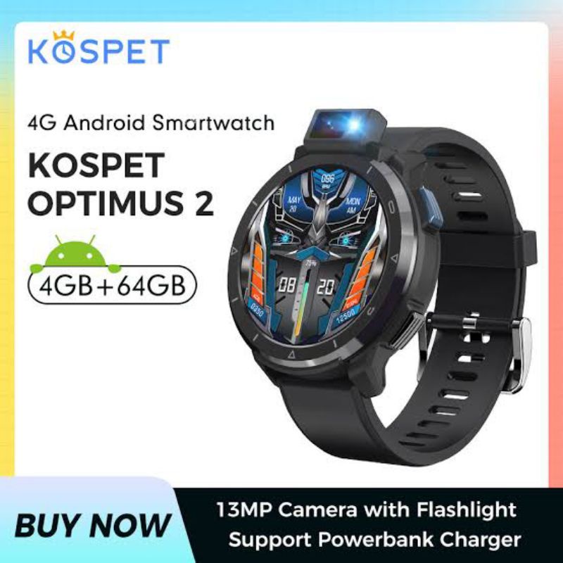 KOSPET OPTIMUS 2 DUAL MODE (Android & Smartwatch) 4/64gb 4G LTE