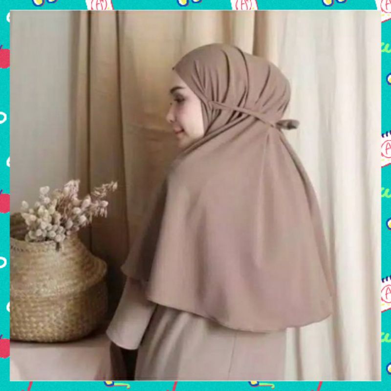 Hijab Instan Bergo Maryam Diamond Jilbab Khimar Terlaris