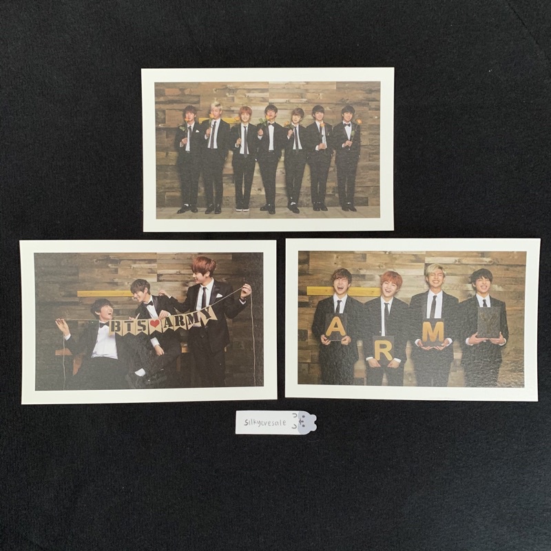 bts rare 2nd army kit membership army zip group unit photoset postcard