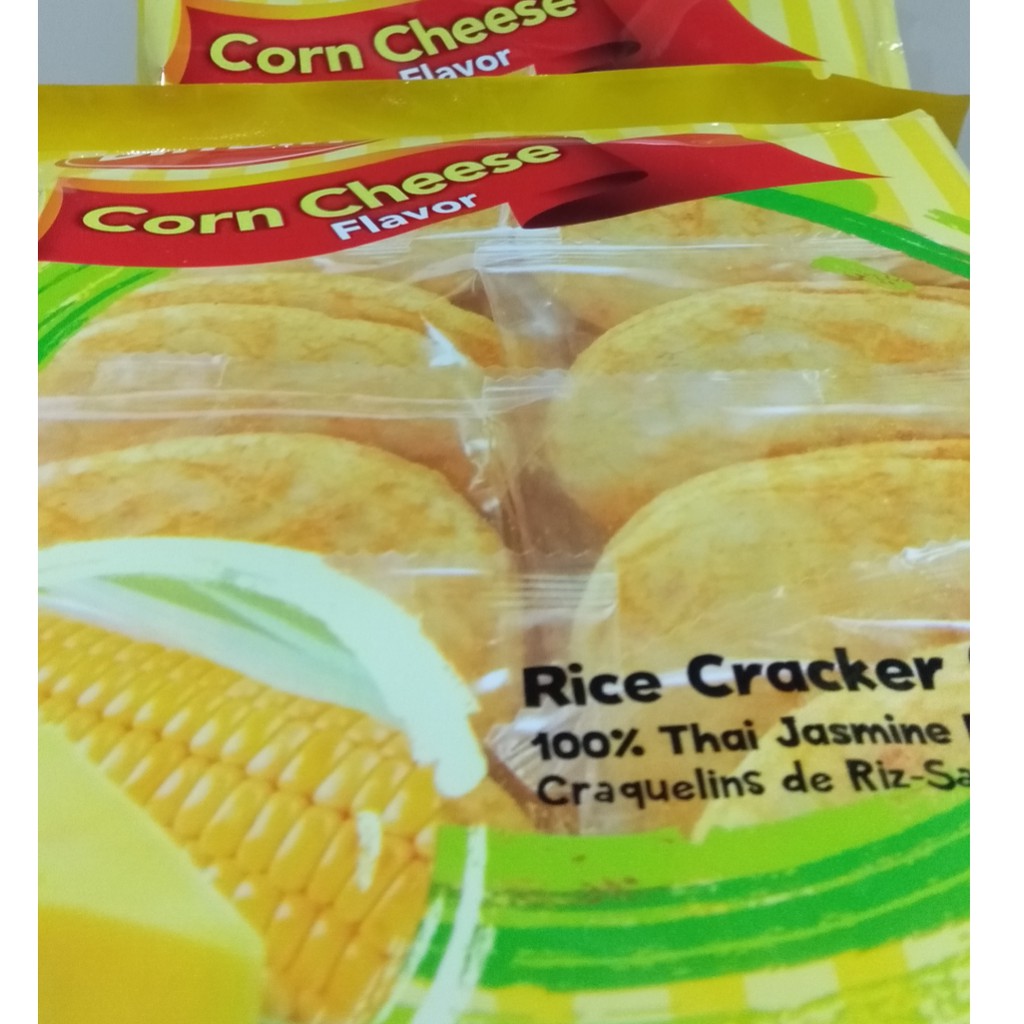 

Bin bin rice creacker corn cheese 105gr