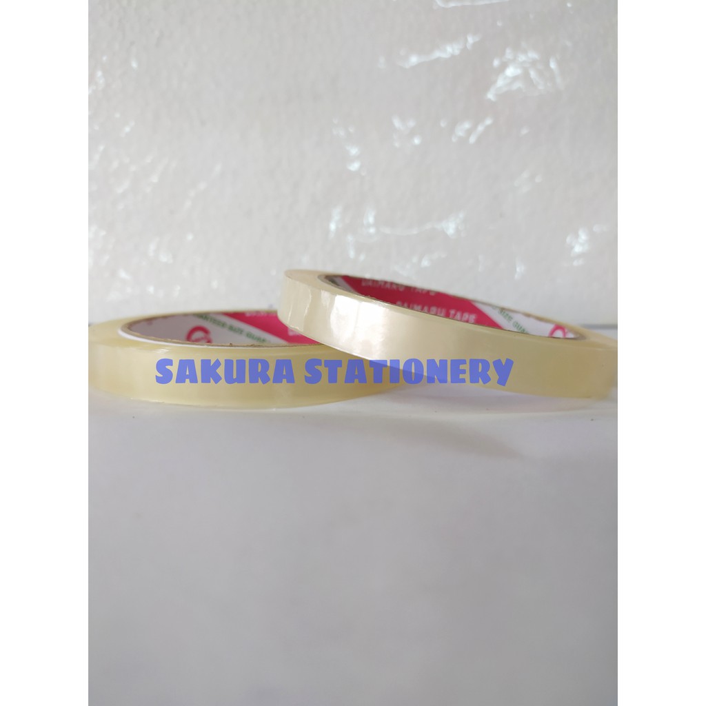 

Isolasi Bening 12mm 1/2 Inch Daimaru