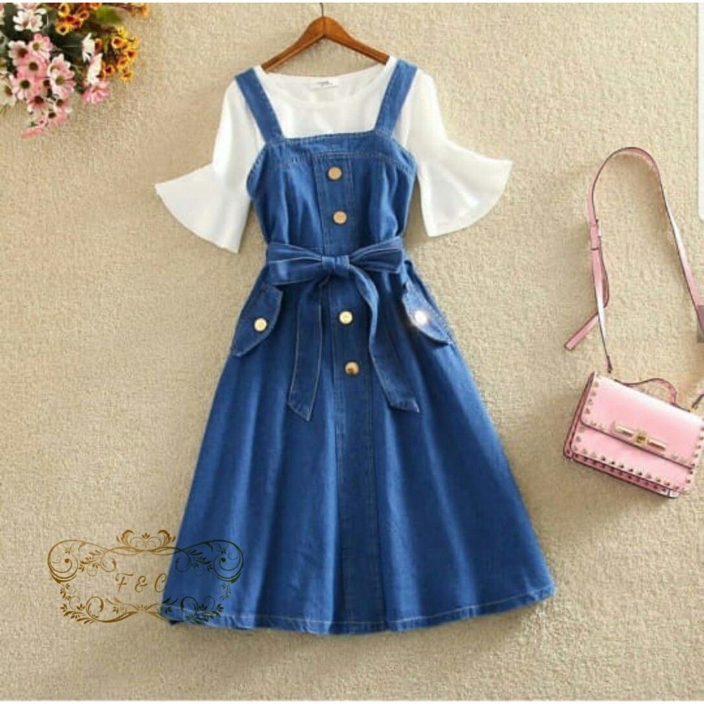 SET TIANA OVERALL 2Warna