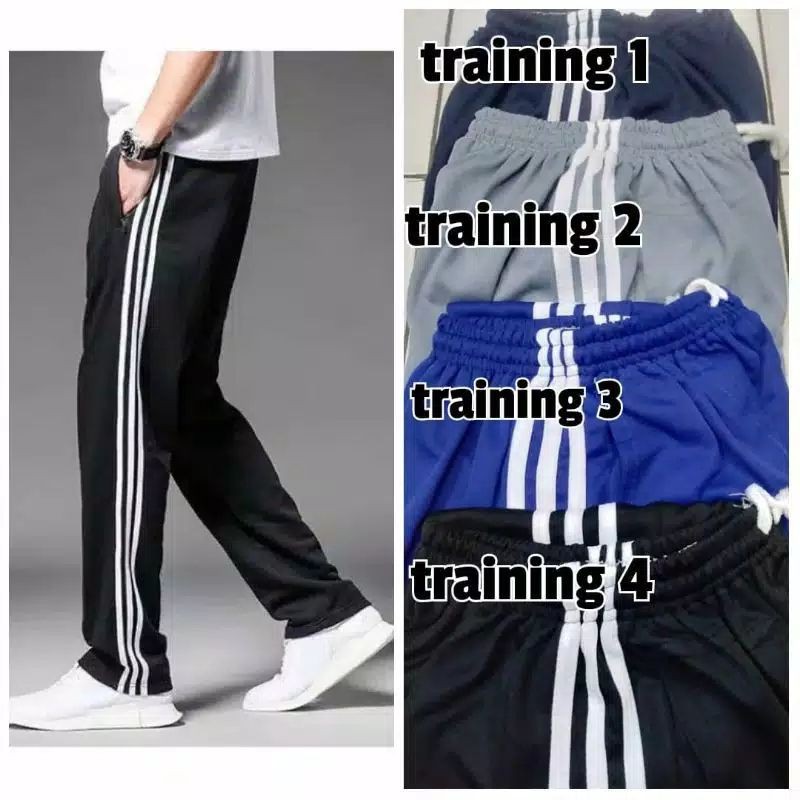 CELANA TRANING BIG SIZE 6 XL/KOLOR TRANING SUPER JUMBO BAHAN LOTTO MUAT BB 150 KG. LIS ADDS