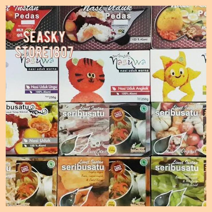 

[ NASI INSTANT (NASI UDUK, NASI LIWET, NASI KUNING)]