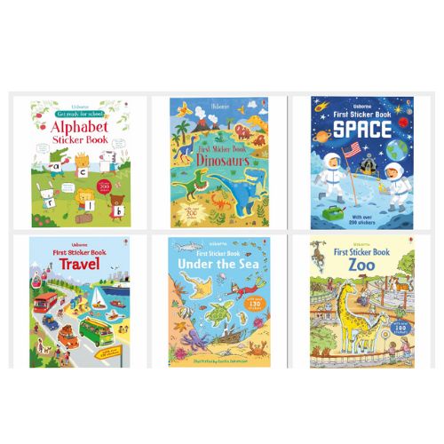 

KUMPULAN USBORNE STICKER BOOK