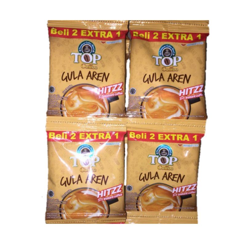 

Warunge.Nyong Top Coffe Gula Aren 1 Renceng (15 pcs) @22 gram
