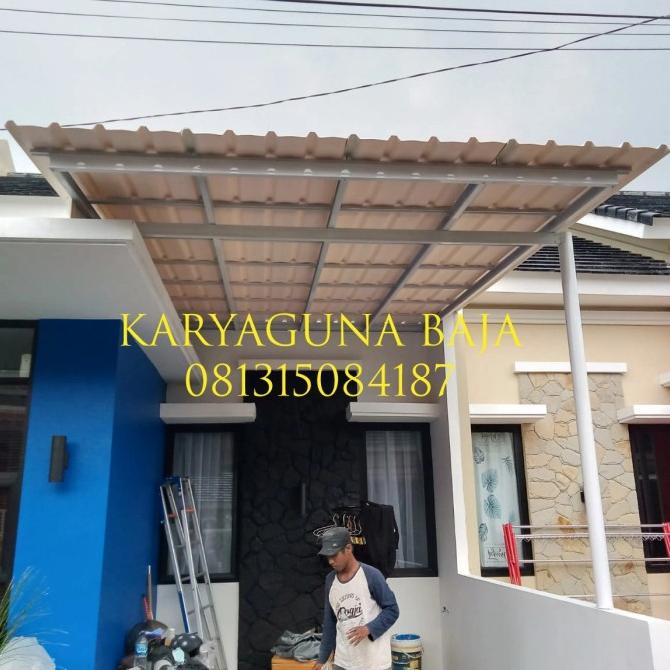 KANOPI BAJA RINGAN ATAP ALDERON RS JL. RAYA MAUK 67 SEPATAN TANGERANG FGH6946465