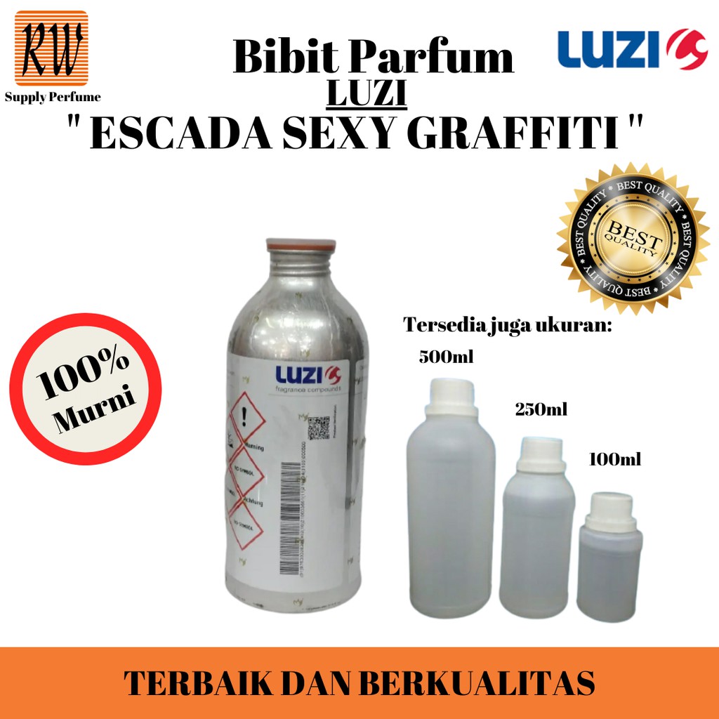 BIBIT PARFUM LUZI ESCADA SEXY GRAFFITI MURNI