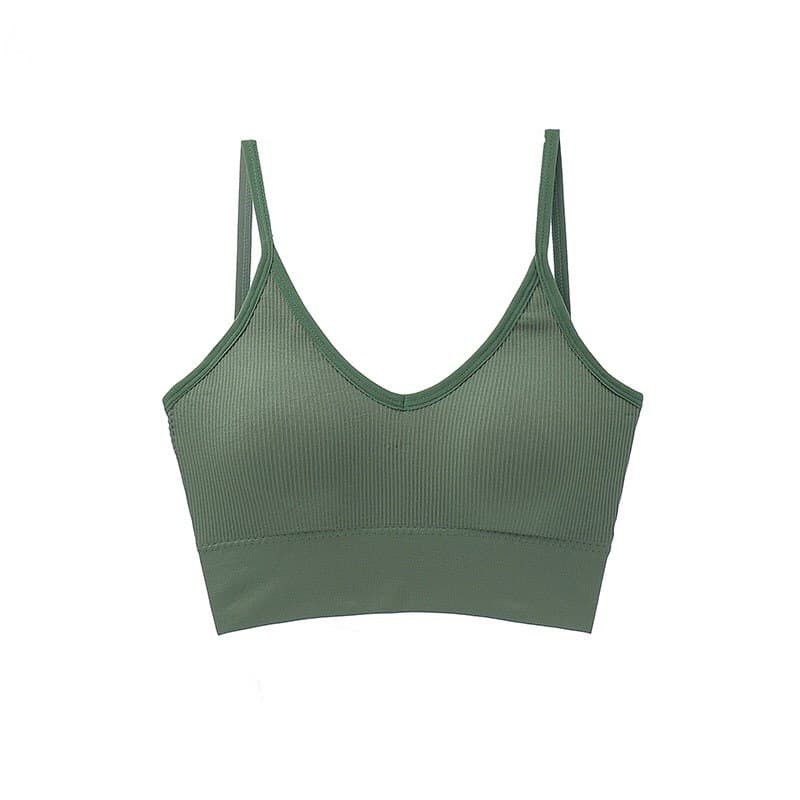 LF|| Bra Wanita Model One-Piece Bra Push Up dengan Bahan Tipis dan Bergaya Korea bra15 sport bra