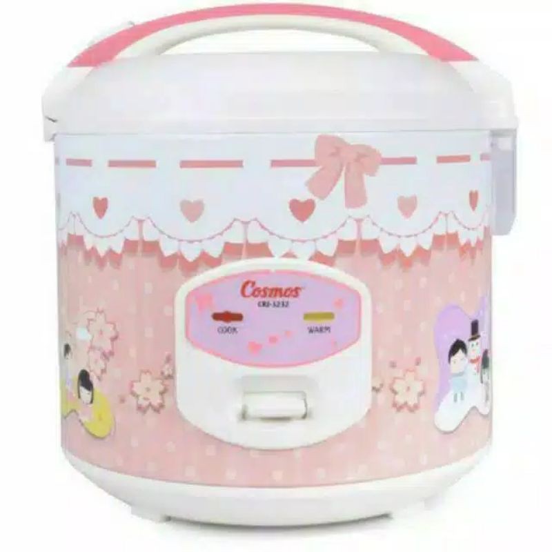 Rice Cooker Cosmos / Magic Com Cosmos / Magicom Cosmos CRJ-3232 2 L / 2 Liter