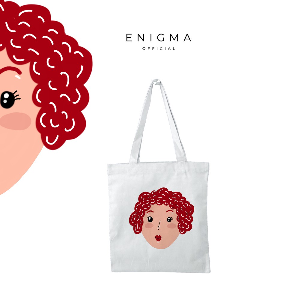 SALE TOTEBAG KANVAS ORIGINAL ENIGMA TOTEBAG KANVAS TOTEBAG WANITA TAS TOTEBAG