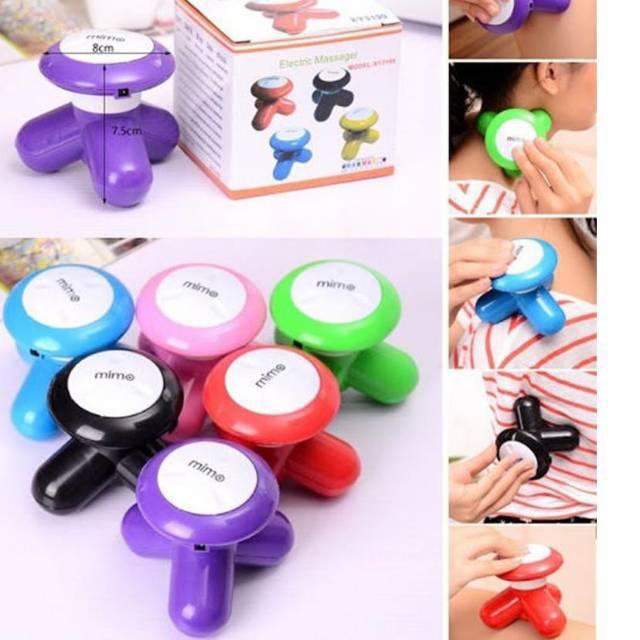 NV800 ALAT PIJAT GETAR MINI BISA COLOK USB