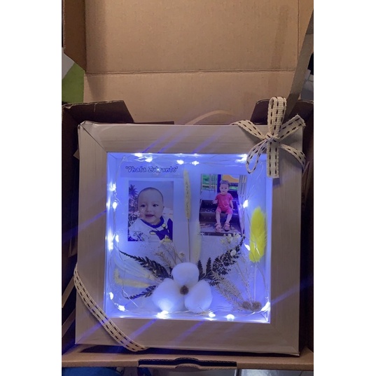 Frame LED/Bingkai Photo 3D