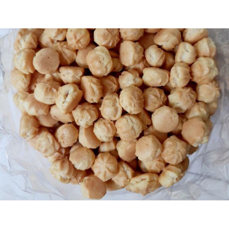 

Sus kering rasa original kemasan 500g | snack kiloan