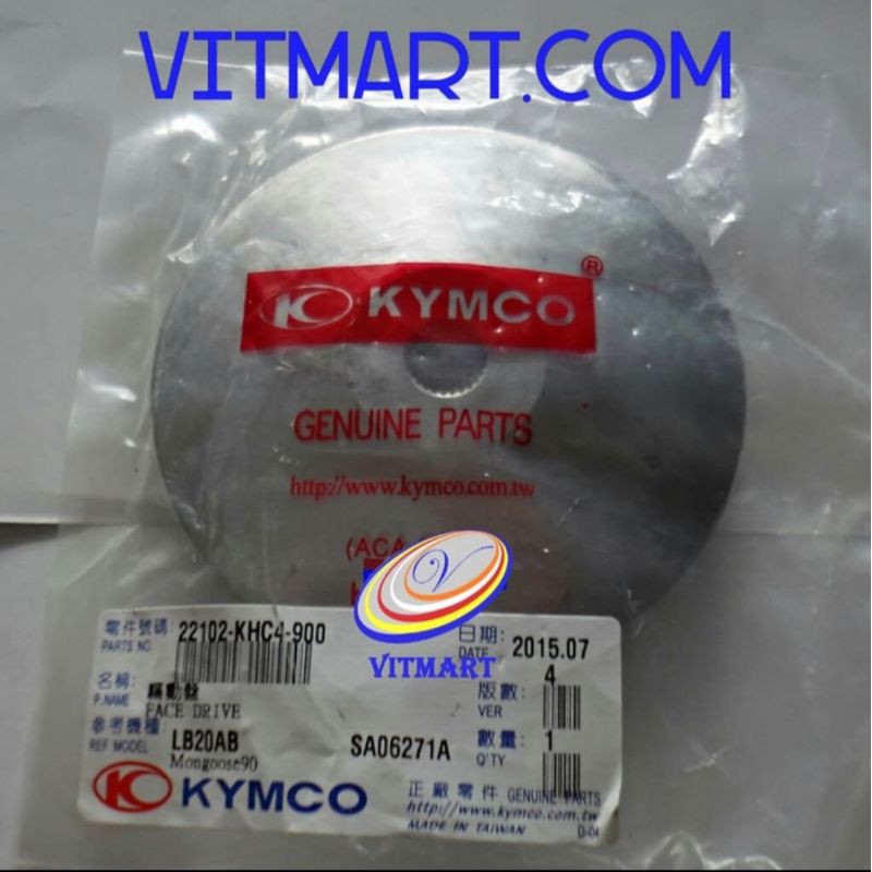 Kipas Pulley Kymco Easy 100 New Easy Free EX ECX 22102-KHC4-900 FACE DRIVE