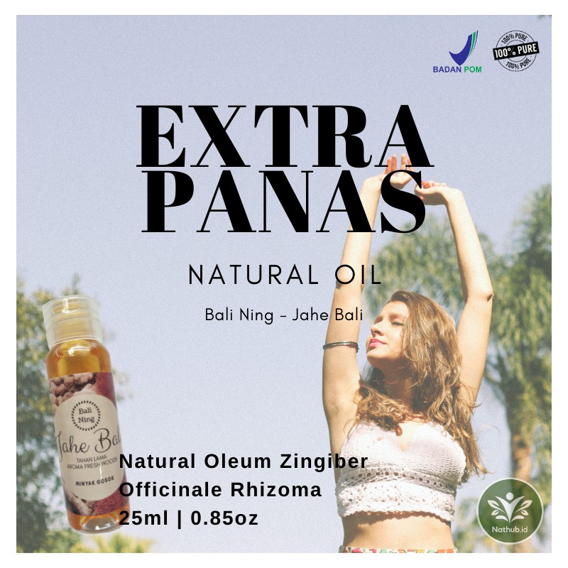 [BL03] PAKET ISI 3 - BALI NING MINYAK GOSOK JAHE ESSENTIAL OIL - JAHE BALI