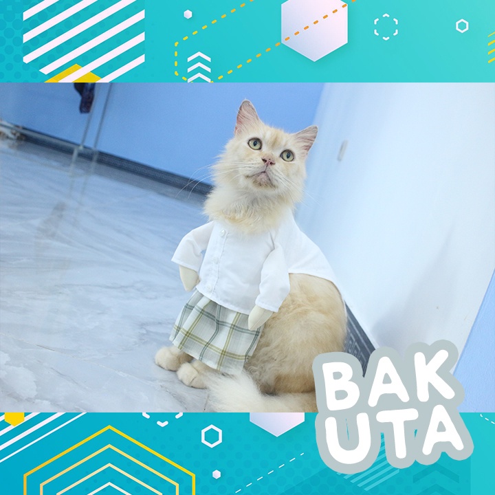 Kostum baju koko sarung Kotak-kotak krem + Peci / baju koko kucing lebaran Terbaru size S-XL