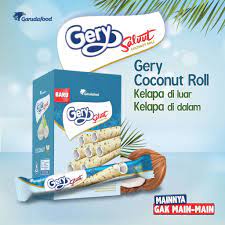 

Gery Saluut Coconut Roll Box isi 24 pcs
