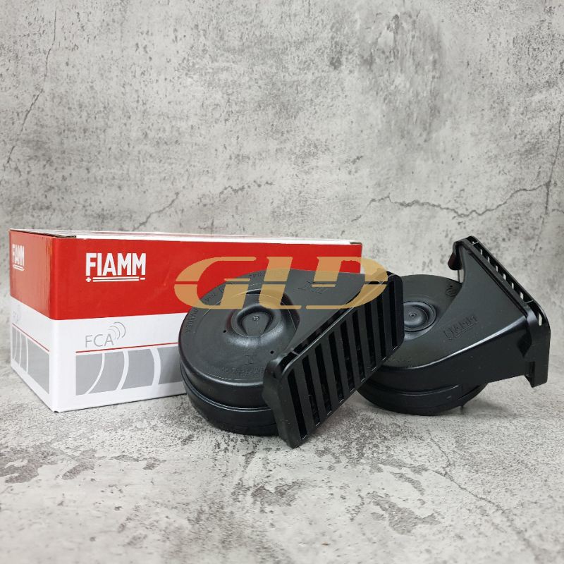 KLAKSON KEONG FIAMM ITALY 12V ORIGINAL - WATERPROOF + CABLE RELAY SET BOSCH