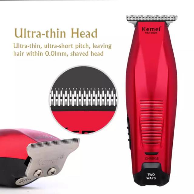 Kemei KM-5026 Hair Clipper Rechargeable Alat Mesin Cukur Rambut KM2056 Original