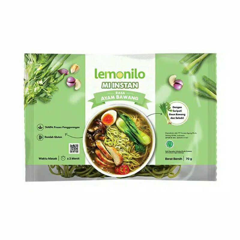 

Lemonilo Mie Instan Kuah Rasa Ayam Bawang
