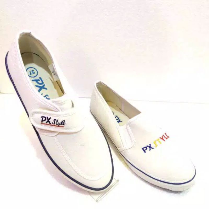 SEPATU PUTIH PX STYLE 018-027/SEPATU WANITA PX STYLE 018-027 PUTIH/SEPATU KASUAL PX STYLE 018-027