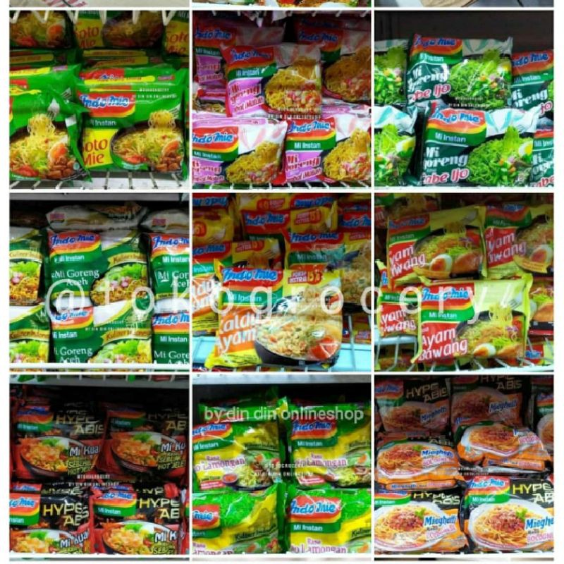 

Indomie All Variant Mie Instant Semua Rasa - kriuuk soto banjar soto lamongan