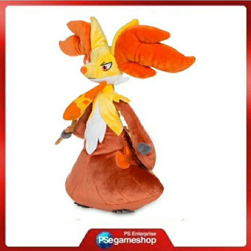 Pokemon Center Delphox Poké Plush (Large Size) - 12 3/4&quot;