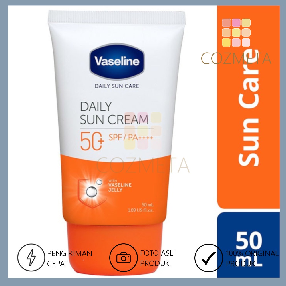 Vaseline Daily Sun Cream SPF50 Sunscreen Sunblock 50ml