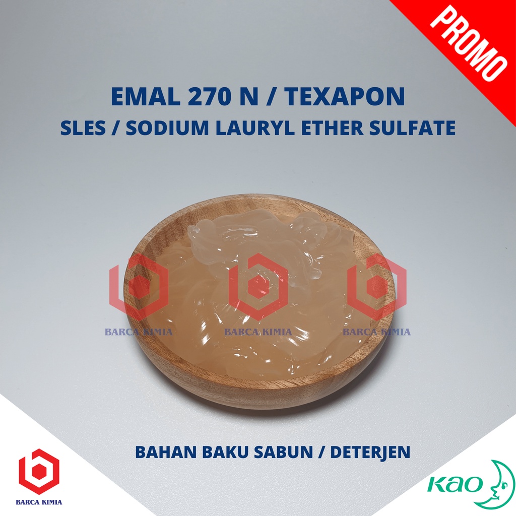 KAO EMAL 270N 270 N / TEXAPON / SLES 1 KG | BAHAN SABUN DETERJEN KIMIA
