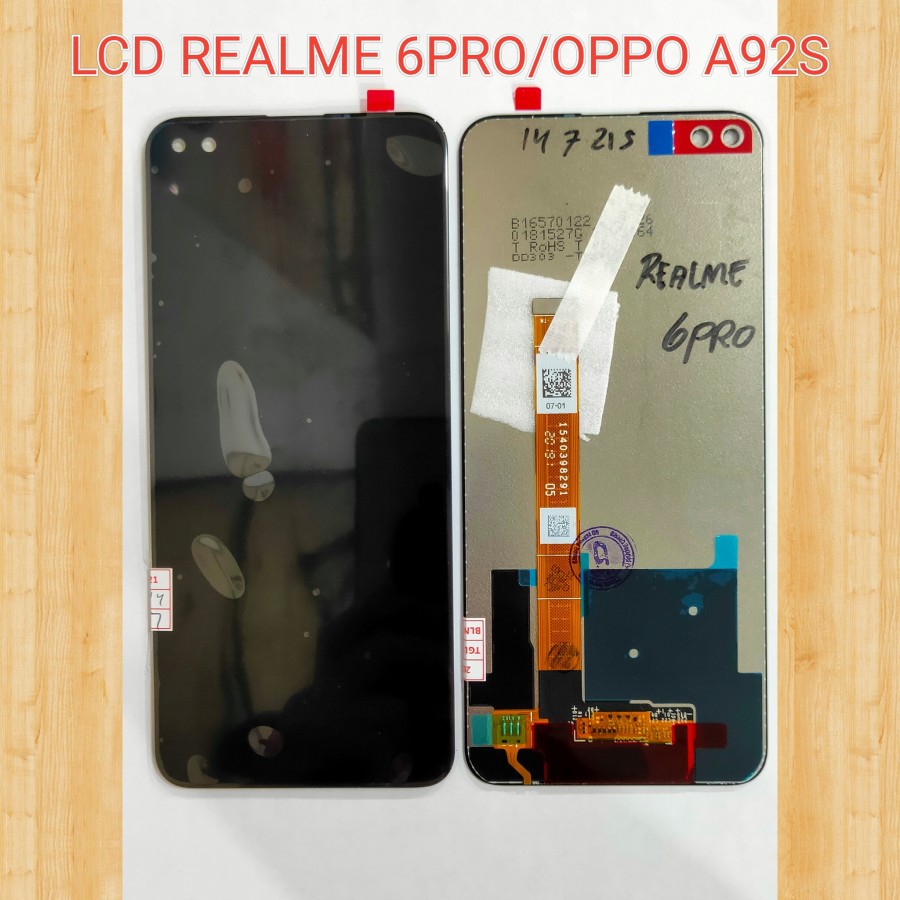Lcd Fullset Oppo A92S Realme 6 Pro Lcd Ts Oppo A92S Realme 6 Pro