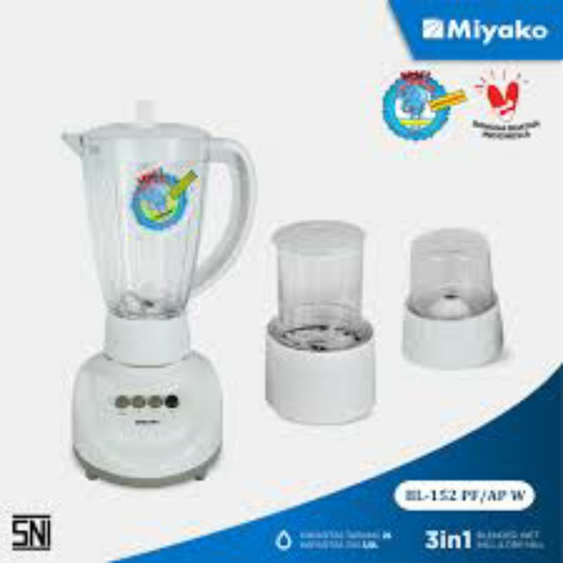 Blender MIYAKO BL 152 PF / 152PF / 151 PF / 151PF ice crusher  PLASTIK