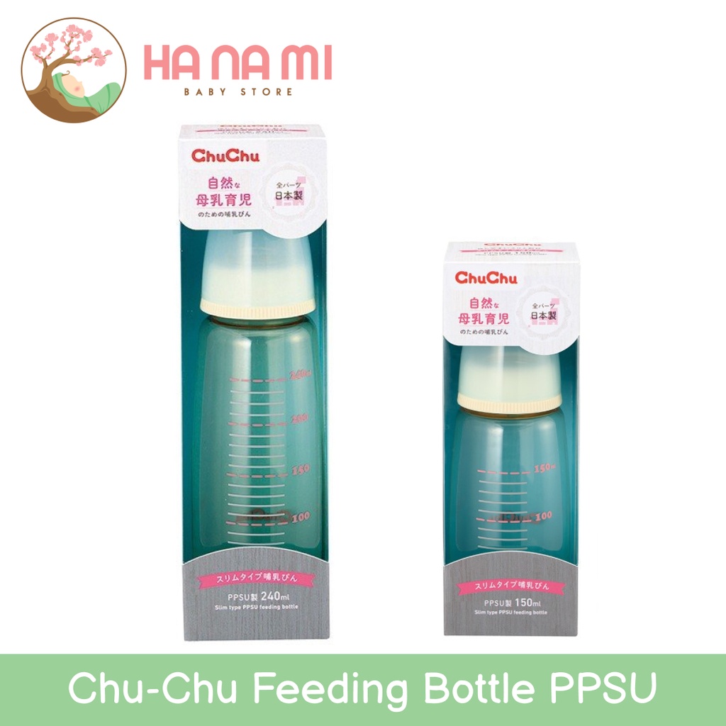 Chu-Chu Feeding Bottle PPSU (Botol Susu Bayi)