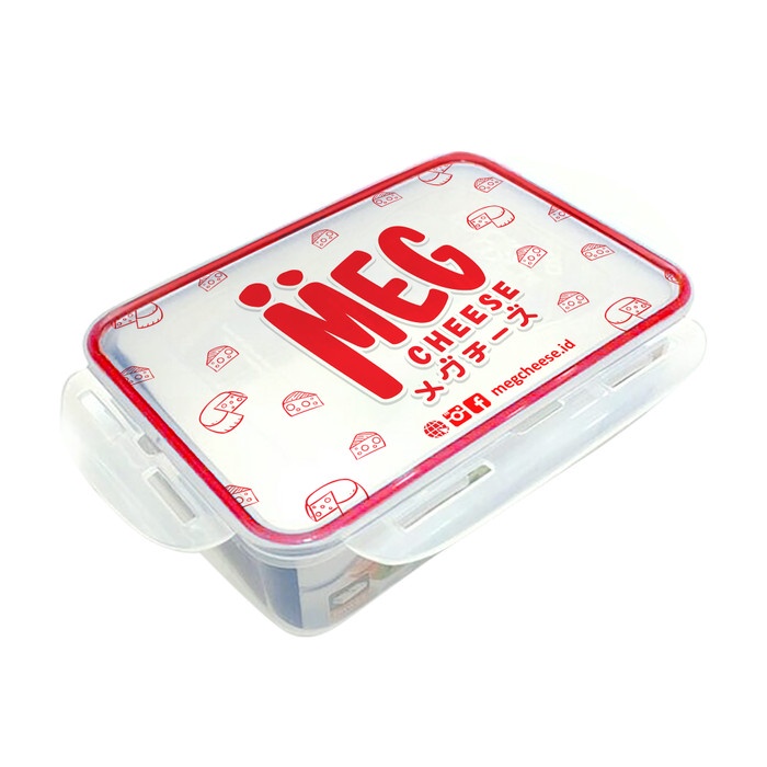 

Keju- Meg Keju Serbaguna Slice 10 Slices Twin Pack - Free Lunch Box -Keju.